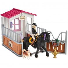 Figurine Horse Club : Box avec Tori & Princesse