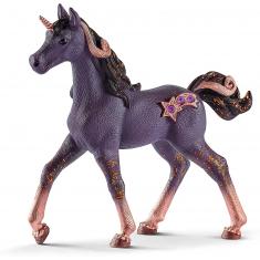 Figurine Bayala : licorne poulain Étoile Filante