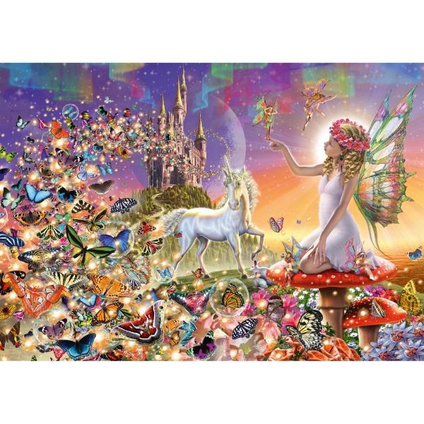 Puzzle 1500 pièces : Un monde féerique - Schmidt-58994