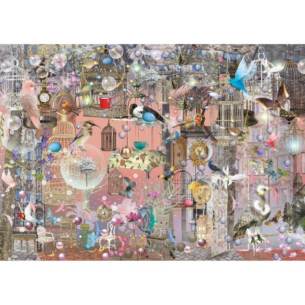 1000 pieces puzzle: La vie en rose - Schmidt-59946