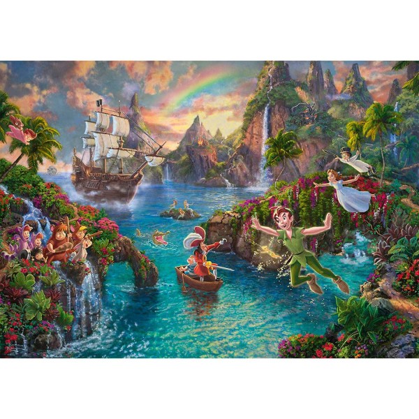 Puzzle 1000 pieces : Peter Pan - Schmidt-59635