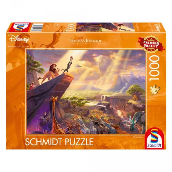 Puzzle 1000 pièces Disney : Roi Lion - Schmidt-59673