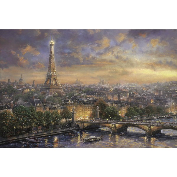1000 pieces puzzle: Paris: the city of love - Schmidt-59470