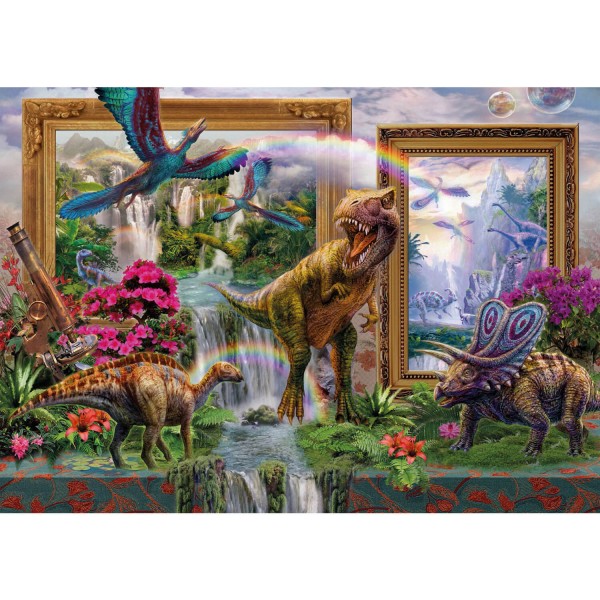 Puzzle 1000 pèces : Dinosaure - Revenu à la vie, - Schmidt-59336
