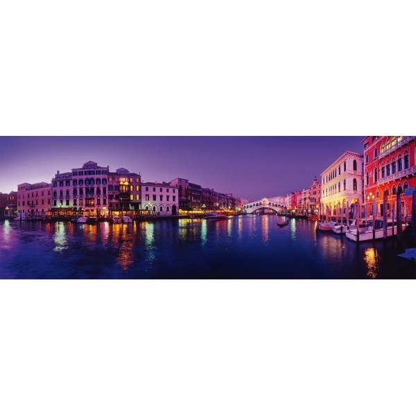 Puzzle 1000 pièces : Canal Grande de Venise - Schmidt-58299