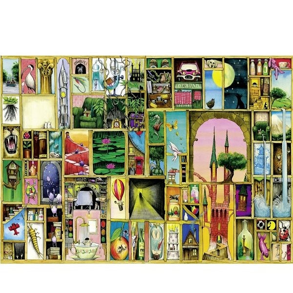 Puzzle 1000 pièces - Colin Thompson : Les portes - Schmidt-59401