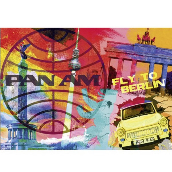 Puzzle 1000 pièces Pan Am : Fly to Berlin - Schmidt-59502