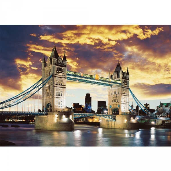 Puzzle 1000 pièces : Tower Bridge, Londres - Schmidt-58181