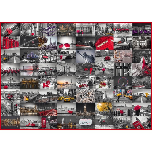Puzzle 1500 pièces : Images citadines - Schmidt-58296