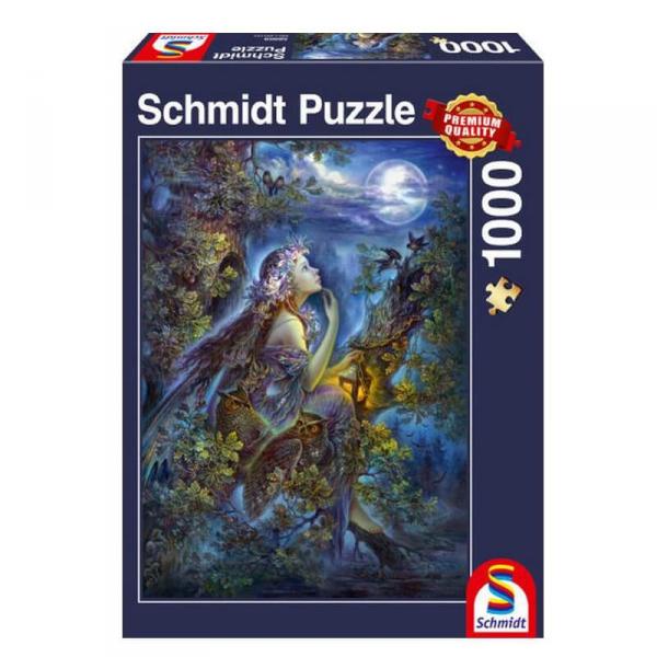 1000 pieces puzzle: In the moonlight - Schmidt-58959