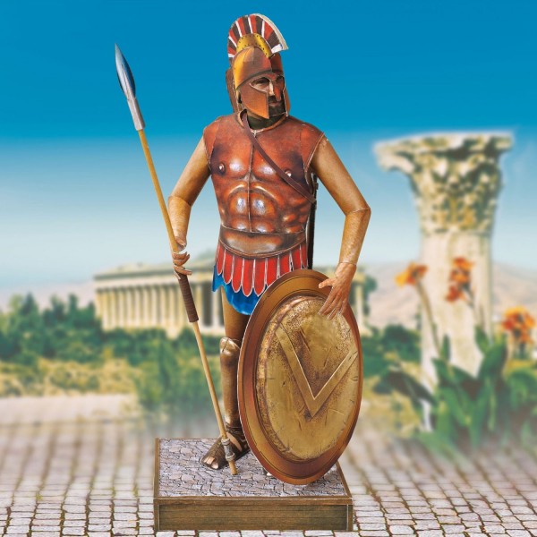 Maquette en carton : Figurine : Grec hoplite - Schreiber-Bogen-727