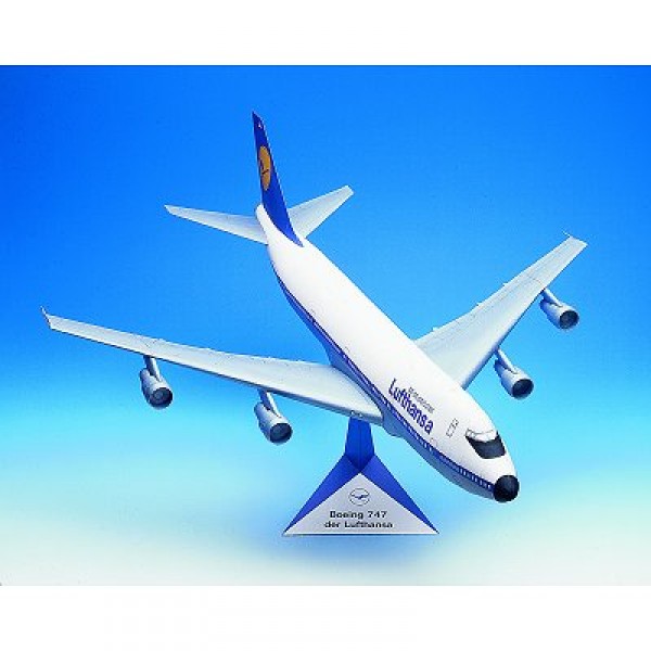 Maquette en carton : Boeing 747 : Jumbo Jet - Schreiber-Bogen-71637