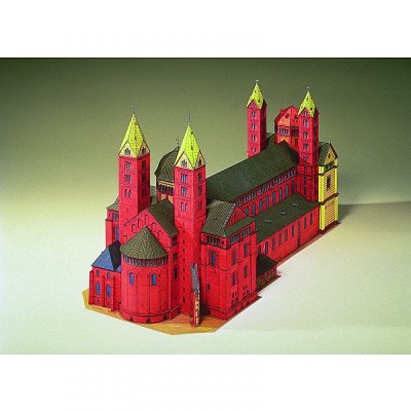 Maquette en carton : Cathédrale de Spire, Allemagne - Schreiber-Bogen-72417