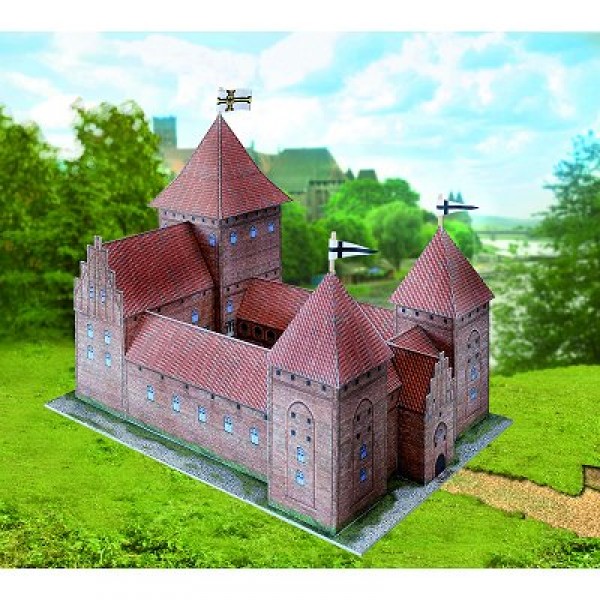 Maquette en carton : Château fort de Rotenfeld  - Schreiber-Bogen-694