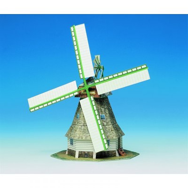 Maquette en carton : Moulin à vent grandes ailes - Schreiber-Bogen-579