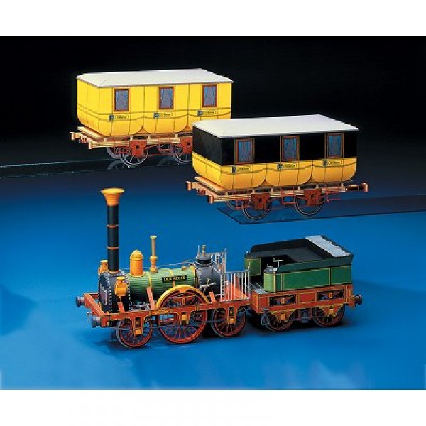 Maquette en carton : Train à vapeur Adler  - Schreiber-Bogen-72215
