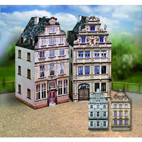 Maquette en carton : Vieilles maisons : Coffret 6 - Schreiber-Bogen-697