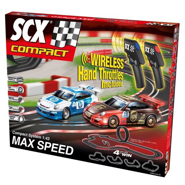 Circuit de voitures : Compact Max Speed - SCX-C10166X500