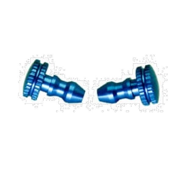 Bouchons en aluminium / Fuel line plugs Blue - SEC-8095500