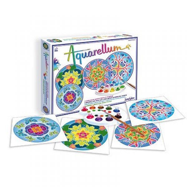 Aquarellum Mandalas Animaux - Sentosphere-679
