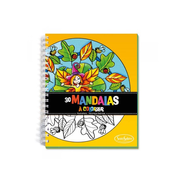 Carnet de coloriage : Mandalas - Sentosphere-9002