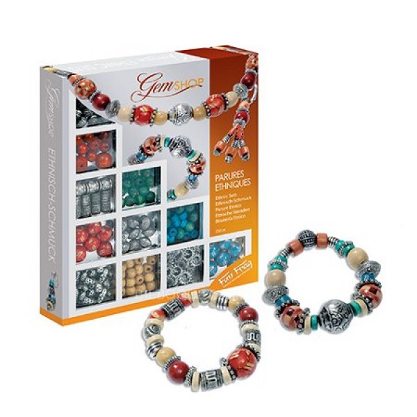 Kit créatif bijoux Gemshop Parures ethniques - Sentosphere-826