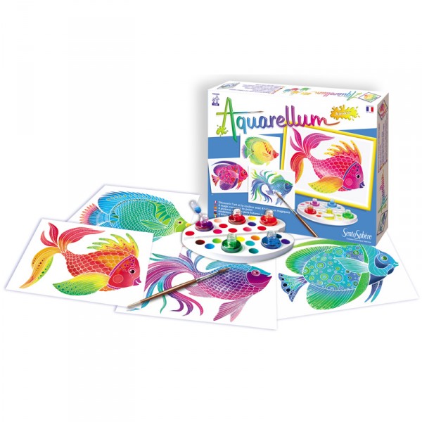 Aquarellum Junior Poissons - Sentosphere-650