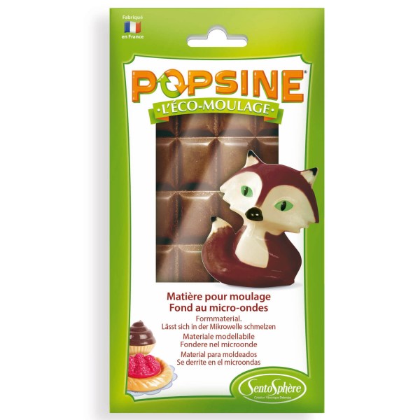 Recharge Eco-moulage Popsine 110g : Chocolat noir - Sentosphere-2602
