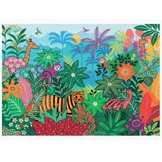 Puzzle 54 pièces : Petite Jungle