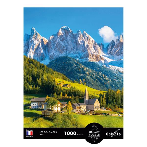 Puzzle 1000 pièces : Les Dolomites, Italie - Sentosphere-7050