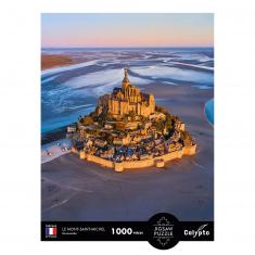 Puzzle mit 1000 Teilen: Mont-Saint-Michel, Normandie