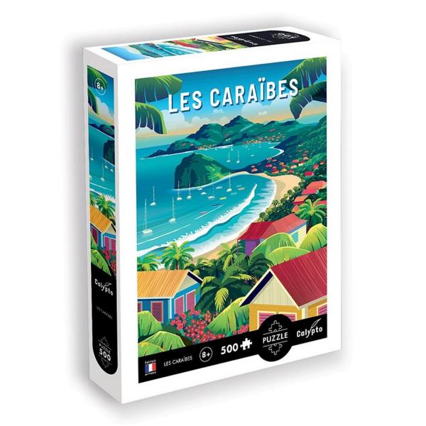 Puzzle 500 pièces : Les Caraïbes - Sentosphere-7300