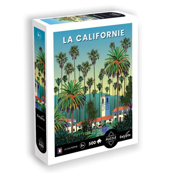 Puzzle 500 pièces : La Californie - Sentosphere-7302