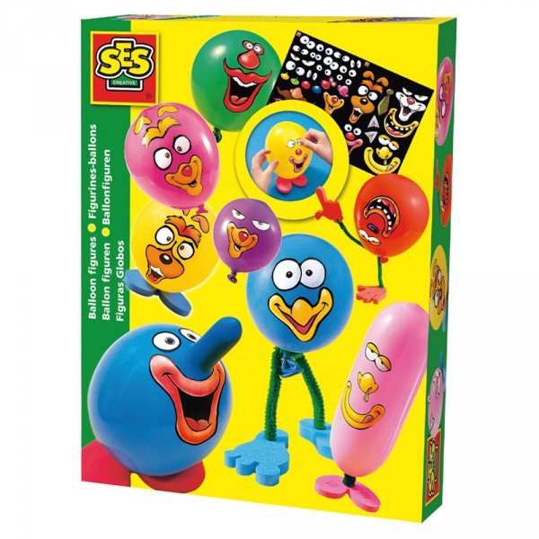 Ballons à modeler Set personnages - SES Creative-00959