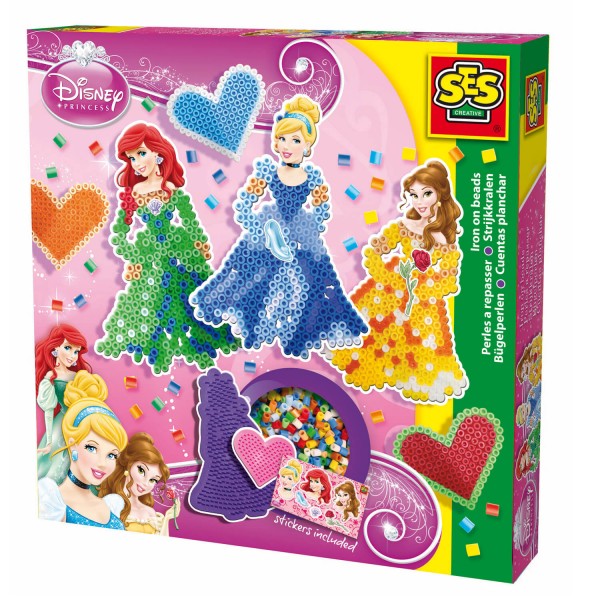 Boîte de perles Technique à repasser : Princesses Disney - SES Creative-14733