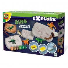 Coffret Explore : Fossiles de dinosaures