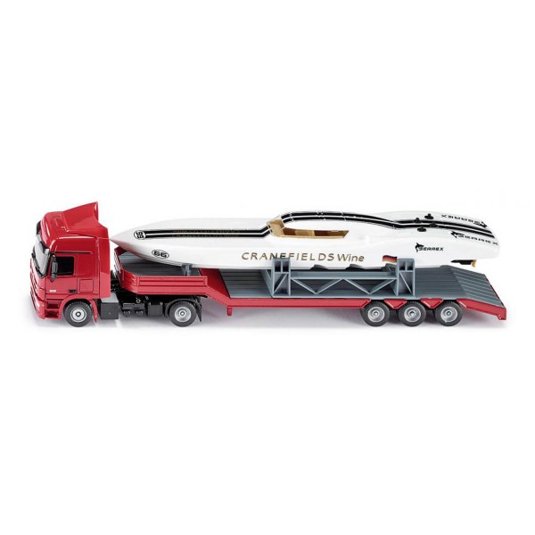 Modèles réduits en métal : Camion avec bateau de sport - Siku-3936