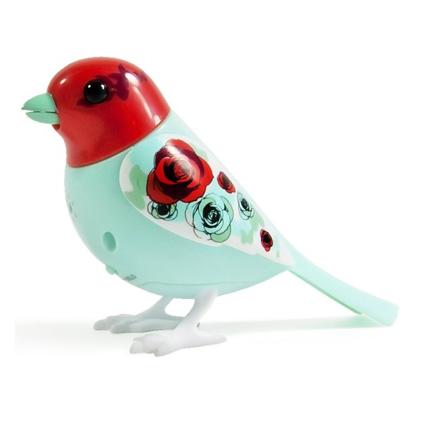 Digibirds : Cage collection 2 : Rose - Silverlit-88253-Rouge
