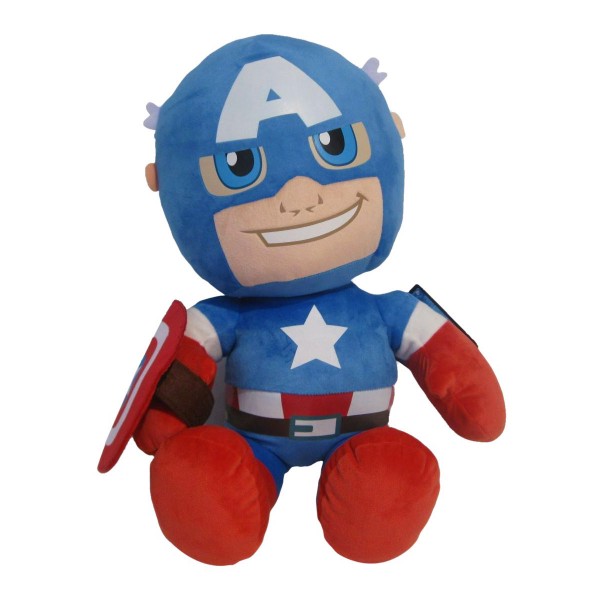 Peluche Avengers 20 cm : Captain America - Simba-5879612-4