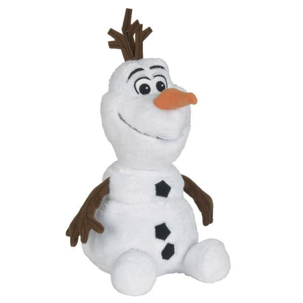 Peluche La Reine des Neiges (Frozen) : Olaf assis - Simba-5873411
