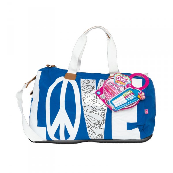 Sac de voyage Color Me Mine : Love Bag XL bleu - Simba-86240-Bleu
