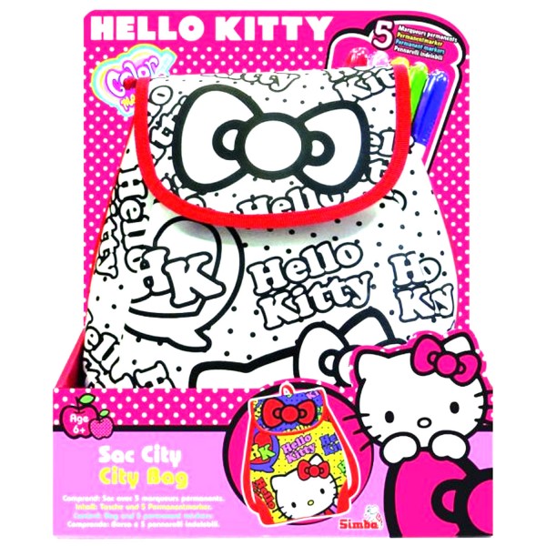 Sac à dos Hello Kitty : Color Me Mine - Simba-027216-38864
