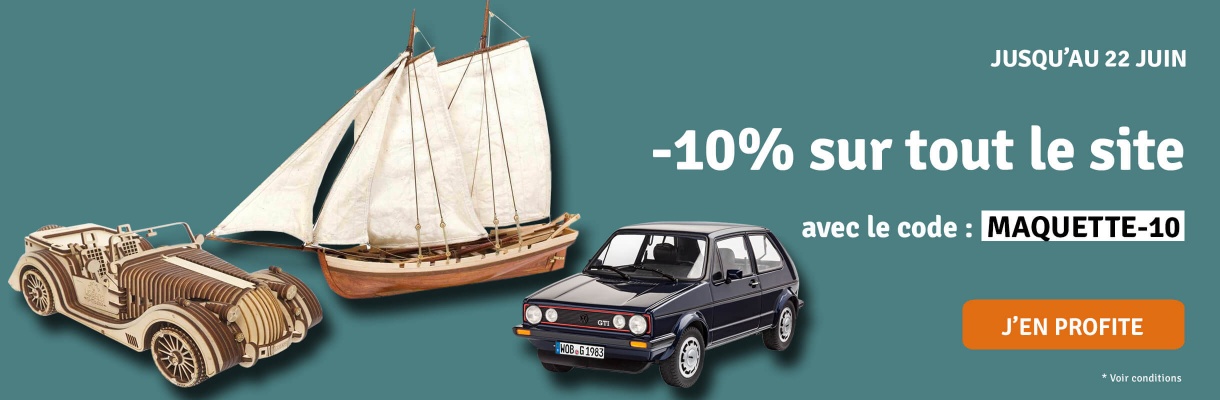 Offre spéciale -10% sur tout le site