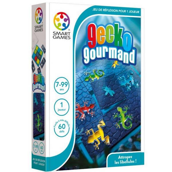 Jeu de réflexion solo : Gecko Gourmand (60 défis) - Smart-SG 443 FR