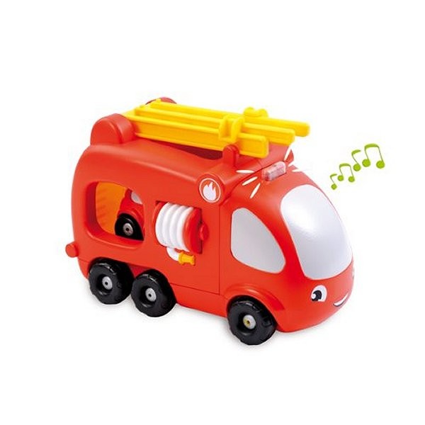 Camion de pompiers Vroom planet et un mini bolide - Smoby-7/120206-OLD