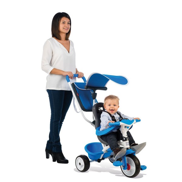 Tricycle : Baby 2 Balade Bleu - Smoby-741102