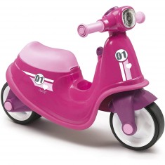Porteur scooter rose