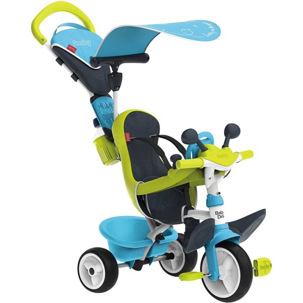 Tricycle Baby Driver Confort : Bleu - Smoby-741200