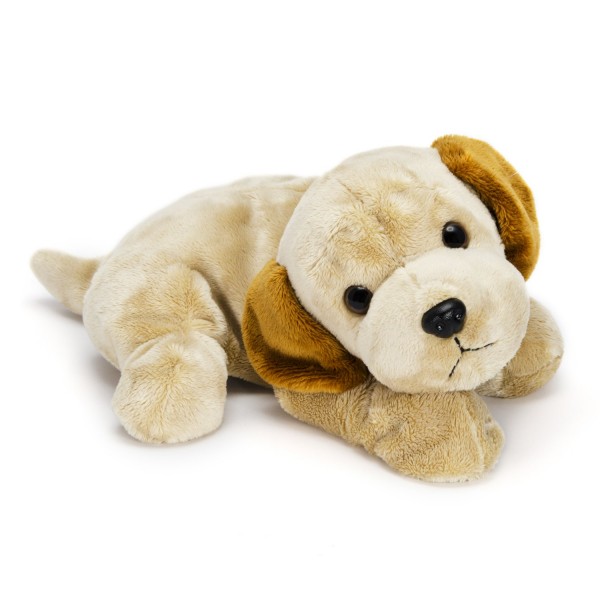 Peluche Chien 30 cm : Beige et marron - Softfriends-AP66144-2