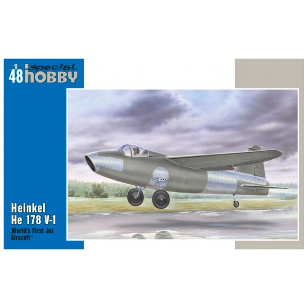 Maquette avion militaire : Heinkel He 178 V-1 - SpecialHobby-SH48175